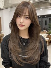 ジュール サウス 新宿南口(Joule South)&nbsp;ダブルカラー/前髪カット/インナーカラー/レイヤーカット/ボブ