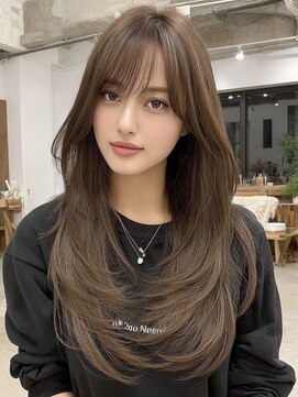 ダブルカラー/前髪カット/インナーカラー/レイヤーカット/ボブ