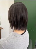 楽々スタイリング◎ 切りっぱなしミディアム