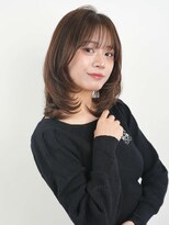 ニュウ(niw)&nbsp;金沢美容室／niw／金沢駅西／レイヤーカット／韓国／艶髪