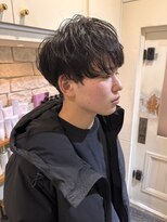 tahie Men’s 谷町【タヒエ メンズ】 緩めスパイラルパーマ