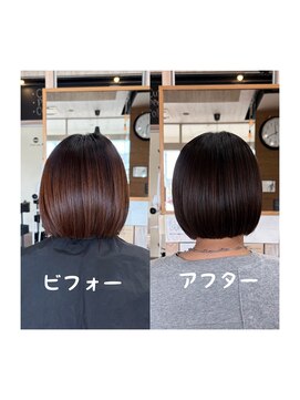 スミカ(sumica) #ミニホブ #濃い色もありかな #艶髪