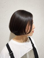 ソーエン バイ ヘッドライト 横須賀中央(soen by HEADLIGHT)&nbsp;顔周りで魅せる大人美フォルムショートボブ［20代30代40代50代］