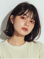 ロディーナコク 大口 新子安(rodina.coc)&nbsp;ダークパープル/ナチュラルショート/夏のヘアアレンジ/大口子安