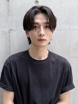 ピコット(P cott) 韓国風センターパートメンズヘアメイクヘアセット