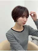 20代30代動きのあるショートくびれショート丸みショート原宿