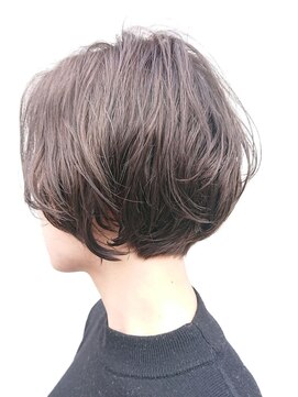 ククル ヘアー(cucule Hair) 京都・西院cuculehair クセ毛風パーマでゆるフワミニボブ