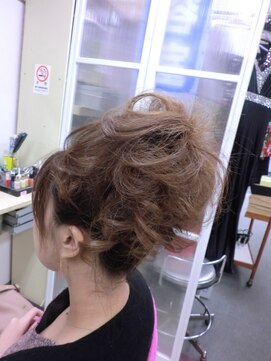 ドレス21 ポニーテール