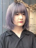 ラベンダーシルバー［magiyhair西部笑］