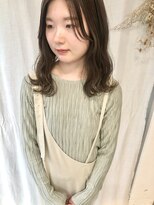 ツイギー 伊賀上ビル店(TWiGGY)&nbsp;透明感オリーブベージュ、Aラインミディアム。