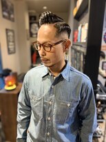 バーバー スタジオ ラフテル(Barber Studio RAFTEL)&nbsp;七三スタイル