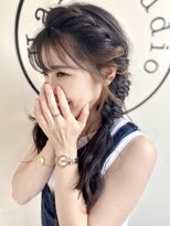ヘアースタジオ エフ(Hair studio f) フィッシュボーン×アレンジby平松