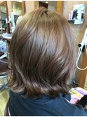 切りっぱなしボブ