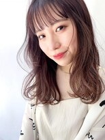 ケーツー心斎橋 クイーンズガーデン バイ ケーツー(K two QUEEN'S GARDEN by K two) シースルーバング×顔周りレイヤー2/田中/心斎橋&難波&なんば