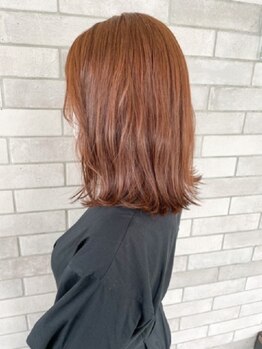 リバイブ ヘアー リュッカプラス(Revive Hair Lycka+)の写真/【Revive Hair Lycka＋のカラーで理想を叶える】髪のダメージを考えたダメージレス施術で艶感のある美髪に