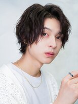 メンズヘアセンス 渋谷(MEN'S HAIR SENSE) センターパートウルフ ソフトツイストスパイラルパーマ