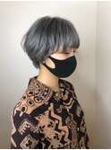 ダブルカラーグレージュカラーケアブリーチハイトーンカラー韓国