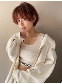 TLUUS前髪パーマグレーベージュレイヤーロングアッシュカラー