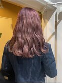 ケアブリーチダブルカラー大人くすみアッシュラベンダーパープル