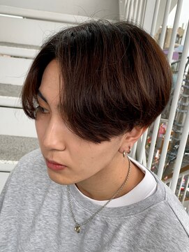 ジーニー 本厚木(Genie) センターパート/波巻き/ハイライト/マッシュパーマ/ウルフ