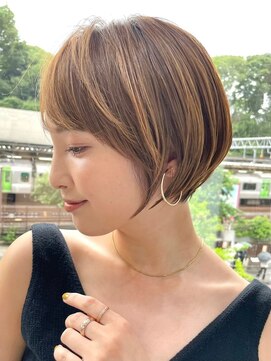 プルーヴ 秋葉原(prove) 30代40代大人女性/前髪ありショートボブ/ショートヘア/髪質改善