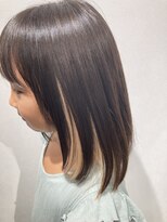 ウォルト(WALT)&nbsp;【kids】インナーカラー　ミルクティーベージュ【キッズカラー】