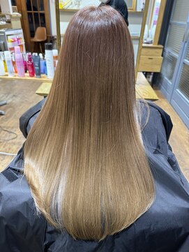 フレイムスヘアーアンドリラックス 西川口店 髪質改善ウルトワトリートメント、ノンアルカリ縮毛