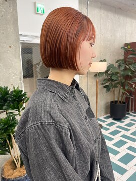 ノエ(noe) ミニボブ×透明感カラーR-15