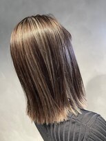 アコ(Aco)&nbsp;上品ハイライト/白髪ぼかしハイライト/ベージュ/ミルクティー