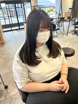 ナンバー(number+) 20代30代大人可愛い韓国風ヘアスタイル Ｃカール内巻き