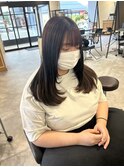 20代30代大人可愛い韓国風ヘアスタイル Cカール内巻き