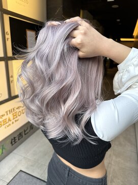 エゴル ナゴヤサカエ(ENGOL NAGOYA SAKAE) シルバー/アッシュグレー/ホワイトシルバー/ハイトーンカラー