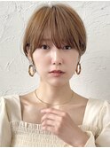ショートボブ髪型30代40代50代前髪あり前髪なし面長丸顔【荒牧】
