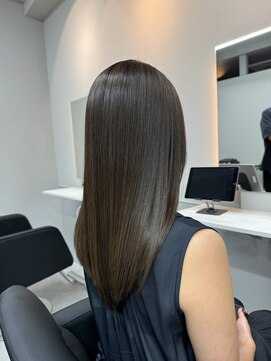 セカンズ(222) 髪質改善トリートメント×ブルーグレージュ