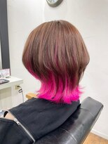 カノン(kanon)&nbsp;【kanon松戸】青木優歩　ブラウン×ピンクインナー