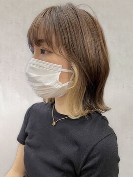 アース 東戸塚店(HAIR & MAKE EARTH) 大人美人透明感艶カラーインナーカラーハイトーン