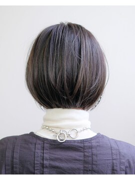 ルプラ ブリリアント(le-pla brilliant) ショートボブ/センターパート/アッシュブラウン/豊橋/田原/豊川