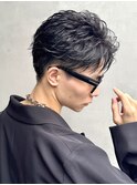 20代30代40代フェザーショートフェザーパーマ刈り上げショート