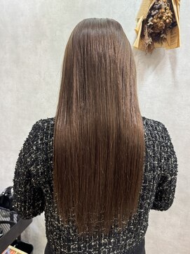 ベル(belle) レイヤーカット/エクステ/暖色カラー[天文館]