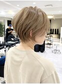 30代40代50代絶壁解消ひし形小顔前下がりショートボブ【ERIKA】