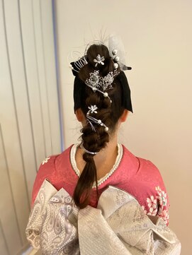 ヘアー リッツ 武豊店(Hair Ritz) 編みおろし