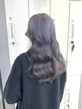シェノン(Chainon.) シルバーグレージュ ハイトーンカラー ブリーチカラー 博多