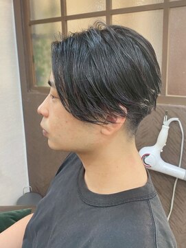 ファブ バイ ルミ(Fab by Lumi) MEN’S HAIR/センターパートマッシュスタイル