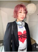 春color 淡いpink beige/mini bob