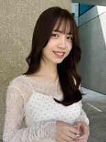 ローネス(LONESS)&nbsp;ブラウンベージュ/ロングレイヤー/レイヤーカット/艶髪