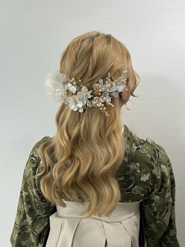 ヘアセット専門店 ナゴミ 渋谷店(nagomi) ハーフアップ