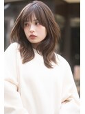 【Lino  kichijoji  本間】  ミディアムエアリーレイヤーカット