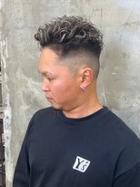 メンズサロン キング 高槻店(Men’s salon K!ng)&nbsp;波巻きツイストスパイラルパーマ/フェザーパーマ/眉毛/メンズ