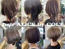 ヘアアンドメイク アリス(hair&make ALICE produce by COLT)