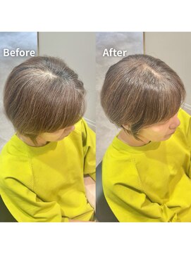 ミルシェ(MILSHE) ショートカット/白髪ぼかし/髪質改善/豊中/岡町